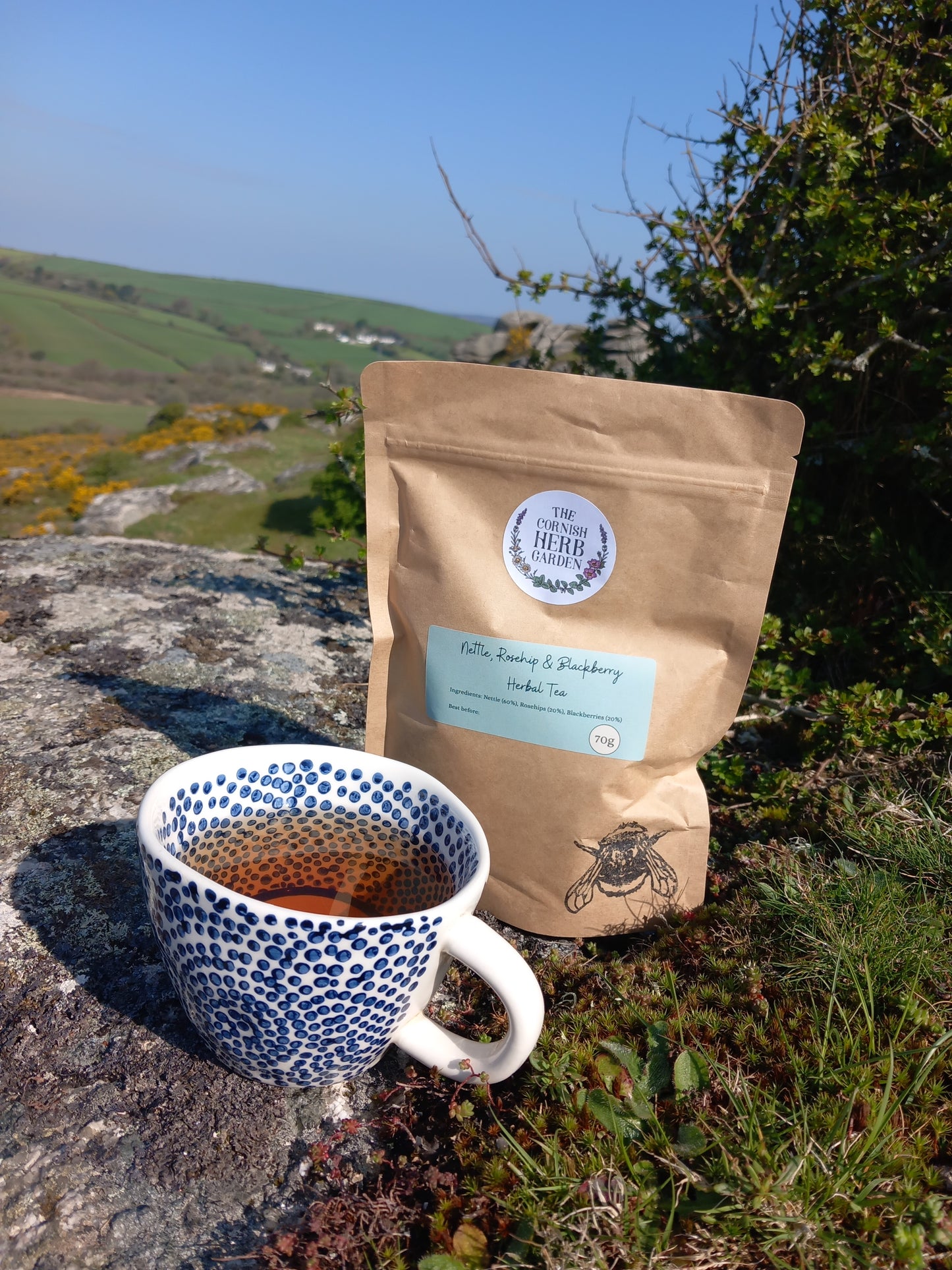 Nettle, Rosehip & Blackberry Herbal Tea